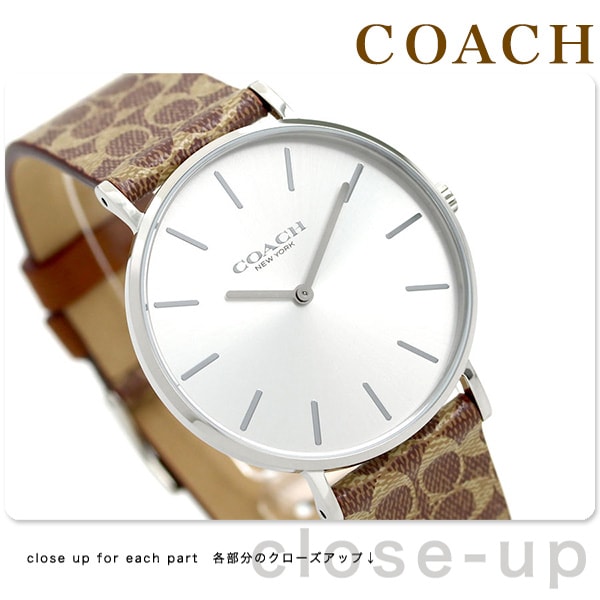 dショッピング |コーチ COACH 腕時計 レディース 36mm シグネチャー柄 