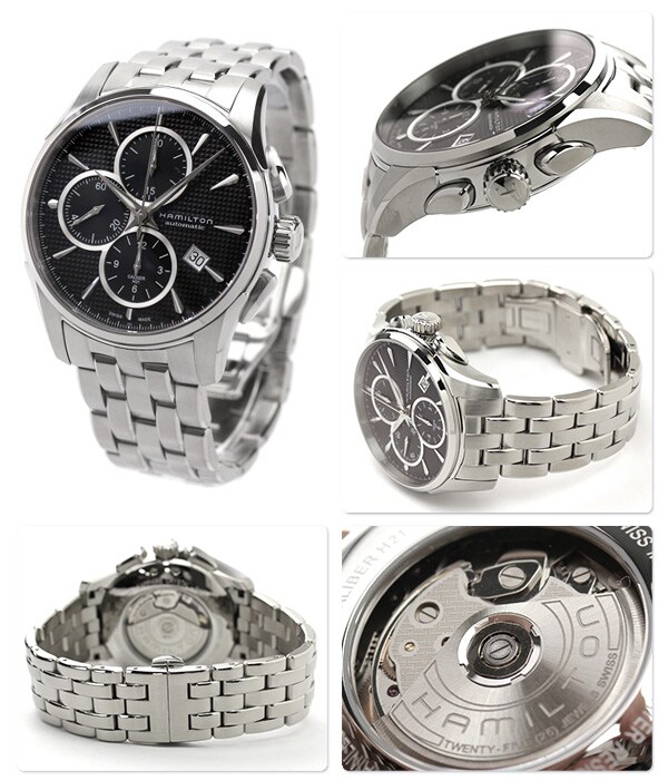 dショッピング |ハミルトン ジャズマスター クロノグラフ 自動巻き メンズ H32596131 腕時計 | カテゴリ：の販売できる商品 | 腕時計のななぷれ  (028H32596131)|ドコモの通販サイト