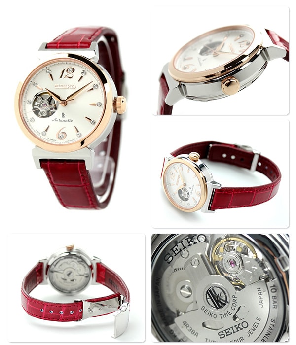 dショッピング |セイコー ルキア メカニカル オープンハート 池田エライザ レディース 腕時計 SSVM012 SEIKO LUKIA |  カテゴリ：の販売できる商品 | 腕時計のななぷれ (028SSVM012)|ドコモの通販サイト