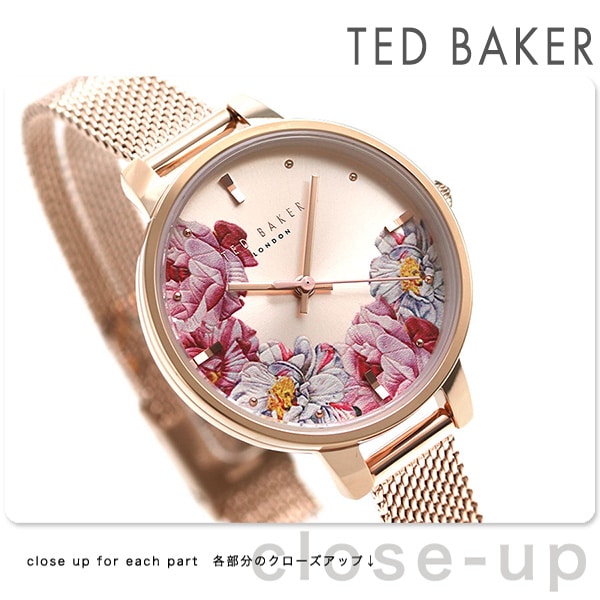 dショッピング |テッドベーカー 時計 レディース 花柄 おしゃれ 