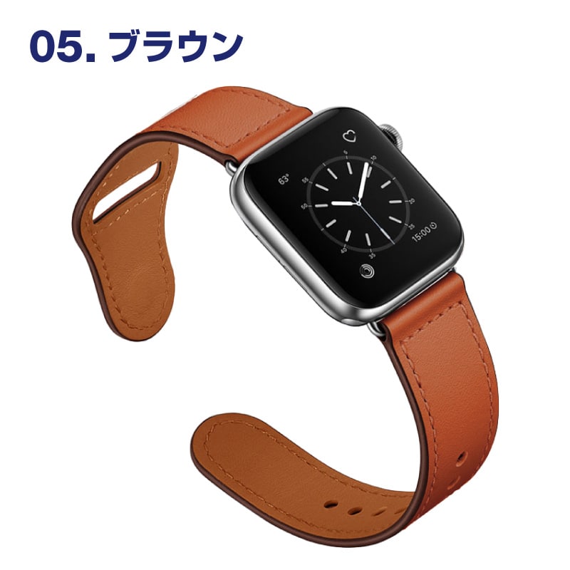 dショッピング |アップルウォッチ バンド レディース ベルト スマートレザーバンド 本革 apple watch series5