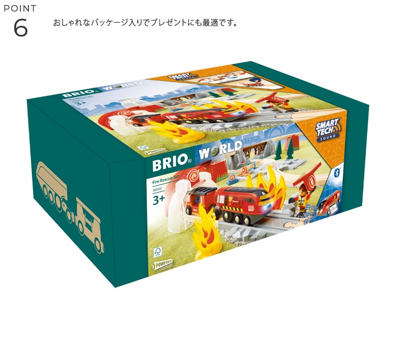 BRIO ブリオ スマートテックサウンド レスキューセット 36004