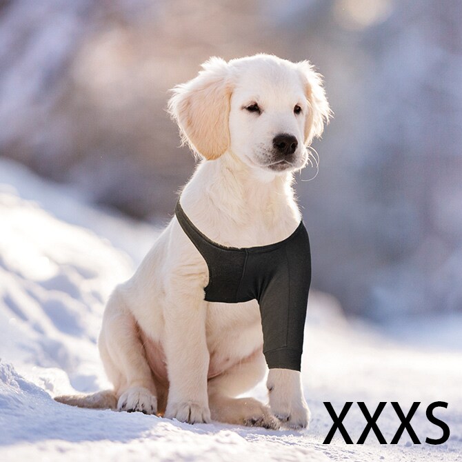 Suitical スーティカル リカバリー・スリーブ XXXS  犬 サポーター 保護服 前脚用 皮膚疾患 エリザベスカラー 犬の服 伸縮 小型犬  
