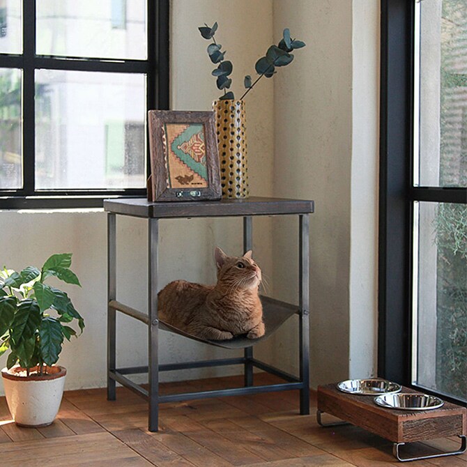 GROOM グルーム ハンモックテーブル ロー  猫 ベッド キャットベッド ペットベッド サイドテーブル インダストリアル ヴィンテージ かっこいい おしゃれ ハンモック  
