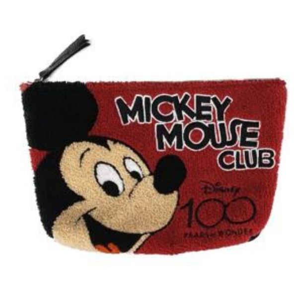 ディズニー 100周年 ミッキー サガラポーチ （ミッキーマウスクラブ） Disney