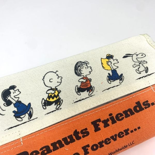 スヌーピー Peanuts サンバイザーティッシュケース　スヌーピー＆フレンズ カー用品 オレンジ 　 　