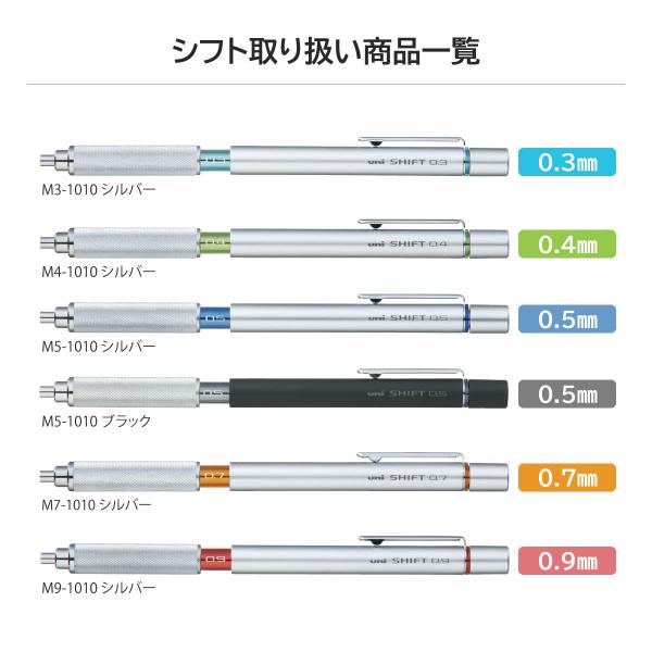 三菱鉛筆 SHIFT(シフト)シャープペン 0.9(M91010.26)
