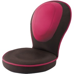 背筋がＧＵＵＵＮ美姿勢座椅子コンパクト ピンク （１個）
