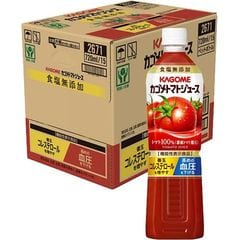 カゴメトマトジュース 食塩無添加 スマートＰＥＴ （７２０ｍｌ＊１５本入）