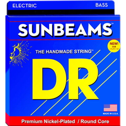 DR エレキベース5弦（5STRING MEDIUM .045-.125）SUN BEAMSシリーズ DR Strings NMR5-45 【返品種別A】 ベース弦