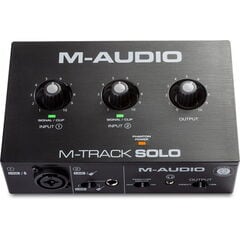 エムオーディオ USBオーディオインターフェース M-Audio M-Track Solo M-TRACKSOLO 【返品種別A】