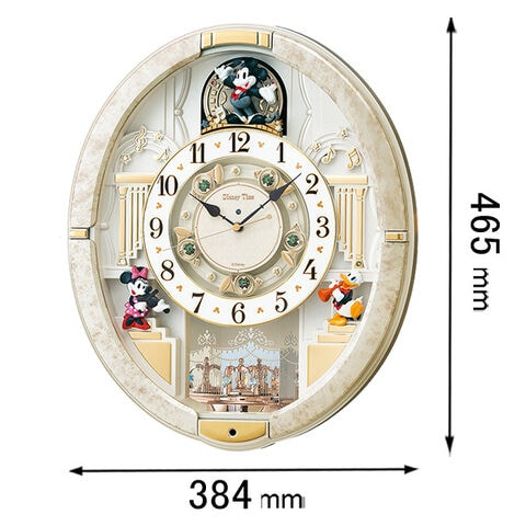 時計 セイコータイムクリエーション からくり時計　【ディズニー】 からくり時計　ミッキー＆フレンズ FW580W 【返品種別A】 掛け時計