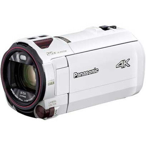 パナソニック デジタル4Kビデオカメラ「HC-VX992MS」（ピュアホワイト） panasonic HC-VX992MS-W 【返品種別A】 ビデオカメラ その他