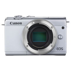キヤノン ミラーレス一眼カメラ「EOS M200」ボディ（ホワイト） EOSM200WH-BODY 【返品種別A】