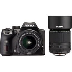 ペンタックス デジタル一眼レフカメラ「PENTAX K-70」 300Wズーム RE ダブルズームキット（ブラック） K-70-300W-LK-RE-BK 【返品種別A】