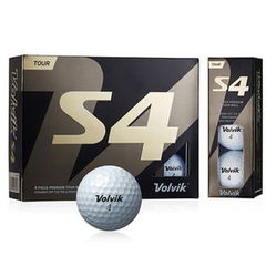 ボルビック ゴルフボール S4 （ホワイト） 1ダース 12個入り VOLVIK S4 VOL-S4WH 【返品種別A】