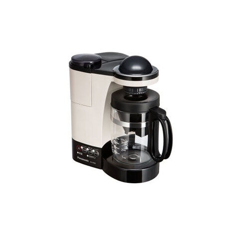 dショッピング |コーヒーメーカー パナソニック ミル付き浄水コーヒーメーカー カフェオレ Panasonic NC-R400-C 【返品種別