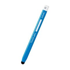 エレコム タッチペン/スマホ・タブレット用 鉛筆型 三角 太軸 超感度タイプ（ブルー） P-TPEN02BBU 【返品種別A】