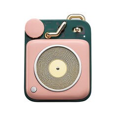 ◎MUZEN Bluetooth対応スピーカー（サクラピンク） MUZEN BUTTON Button Sakura pink 【返品種別A】
