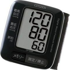 シチズン 手首式血圧計 CITIZEN CH650F-BK 【返品種別A】