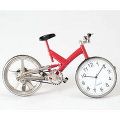 ミニチュアクロック Miniature Clock Collection 自転車 レッド C3584-RD 【返品種別A】