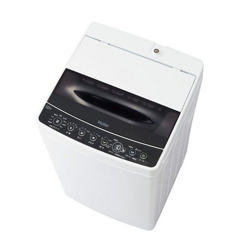 【設置無料 Aエリア】ハイアール 5.5kg 全自動洗濯機　ブラック haier JW-C55D-K 【返品種別A】 洗濯機