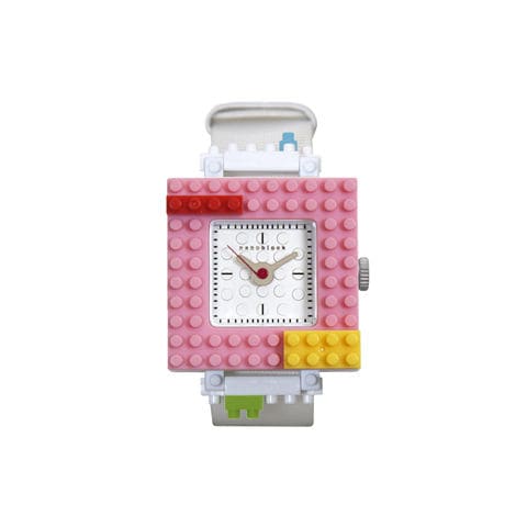 dショッピング |時計 ナノブロック nanoblock デコれる腕時計 ナノ 