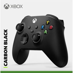マイクロソフト Xbox ワイヤレス コントローラー（カーボン ブラック） QAT-00005 Xboxコントローラー カーボンブラック 【返品種別B】