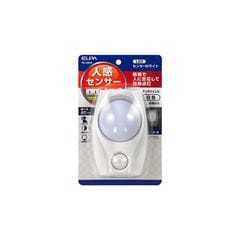 ELPA LEDセンサーライト PM-L200-W 【返品種別A】