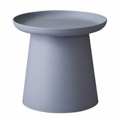 東谷 ラウンドテーブル Sサイズ(直径50×高さ45.5cm・グレイ) サイドテーブル ミニテーブル PT-981GY 【返品種別A】