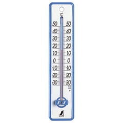 シンワ測定 温度計 プラスチック製 20cm ブルー 48351 【返品種別A】