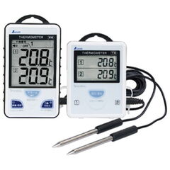 シンワ測定 ワイヤレス温度計 A 最高・最低 隔測式ツインプローブ 防水型 73241 【返品種別A】