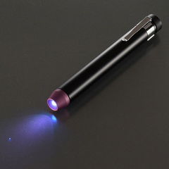 オーム LED UVブラックライト 375nm OHM LED UVブラックライト LHA-UV375/1-K 【返品種別A】