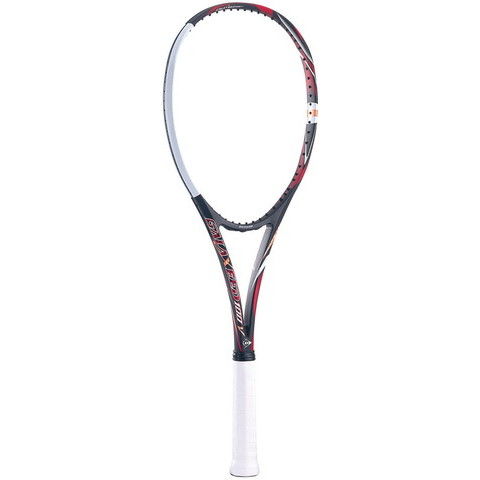 ダンロップ ソフトテニスラケット ギャラクシード 100V（ブラック×レッド・SL・サイズ：G2・ガット未張り上げ） DUNLOP GALAXEED 100V DUN-DS41901-050-G2 【返品種別A】 テニスラケット