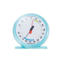 シンワ測定 温湿度計（15cm ライトブルー） SHINWA 70494 【返品種別A】