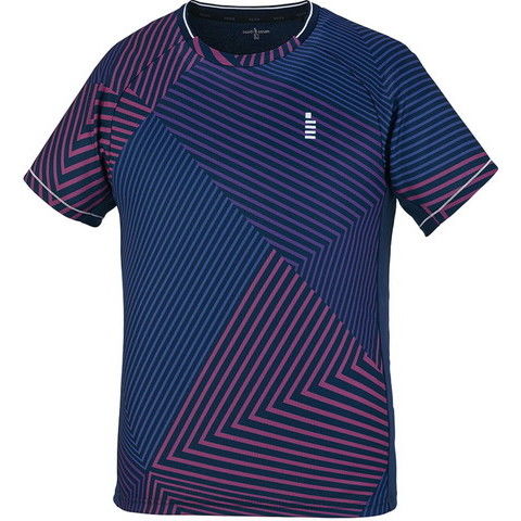 ゴーセン ゲームシャツ（ネイビー・サイズ：L） GOSEN　ユニセックス GOS-T2014-17-L 【返品種別A】 テニスメンズウェア