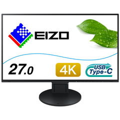 EIZO 27型ワイド Flex Scan 液晶ディスプレイ(ブラック) ニュースタンダードモデル EV2785-BK 【返品種別A】