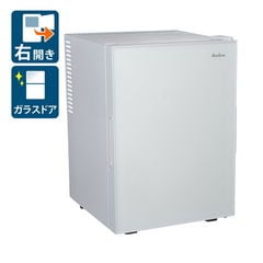 三ツ星貿易 40L 1ドア冷蔵庫（ペルチェ式）ホワイト Excellence シリーズ ML-40G-W 【返品種別A】