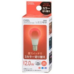 オーム LED電球 小形電球形 40lm OHM LDA2R-G/CK-E17AH9 【返品種別A】