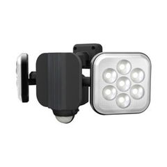 ムサシ LEDセンサーライト（8W×2灯） RITEX LED-AC2016 【返品種別A】