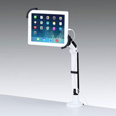 サンワサプライ 7～11インチ対応iPad・タブレット用アーム（クランプ式・2本アーム） CR-LATAB9 【返品種別A】