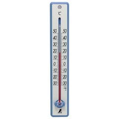 シンワ測定 温度計 プラスチック製 25cm ブルー 48356 【返品種別A】