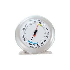 シンワ測定 温湿度計（10cm ライトグレー） SHINWA 70497 【返品種別A】