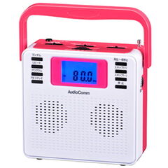 オーム CDラジオ（ミックス） AudioComm OHM RCR-500Z-MIX 【返品種別A】
