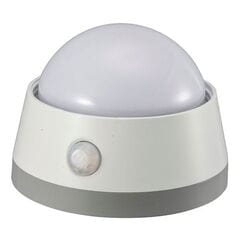 オーム LEDプッシュライト センサー OHM 06-0129 NIT-BLA6JD-WN 【返品種別A】