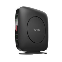 バッファロー 11ax（Wi-Fi 6）対応 イージーメッシュ無線LANルータ(2401+800mbps) WSR-3200AX4S-BK 【返品種別A】