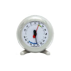シンワ測定 温湿度計（6.5cm ライトグレー） SHINWA 70499 【返品種別A】
