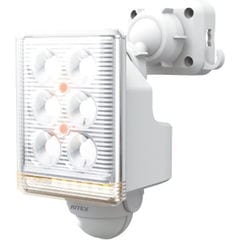 ムサシ LEDセンサーライト（9W×1灯） musashi LED-AC1009 【返品種別A】