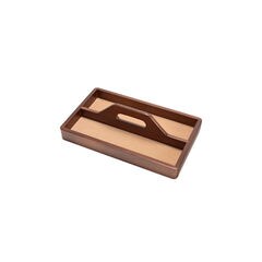 茶谷産業 Wooden Case トレー(ハンドル付き) 小物収納トレー 20-102 【返品種別A】