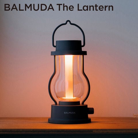 バルミューダ 「BALMUDA The Lantern」ザ・ランタン ブラック L02A-BK ...